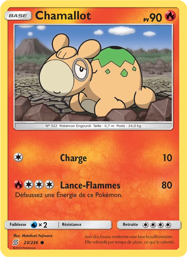 Carte Pokémon Chamallot de l'extension Harmonie des Esprits
