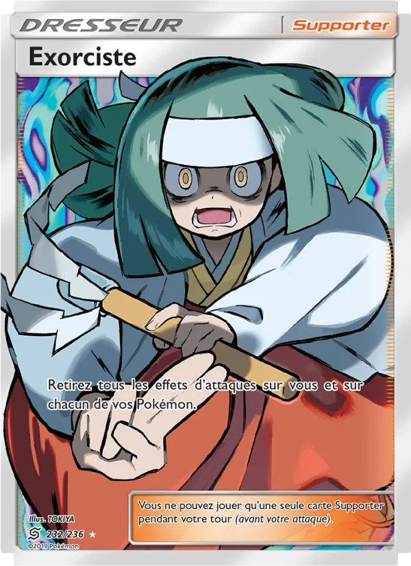 Carte Pokémon Exorciste de l'extension Harmonie des Esprits