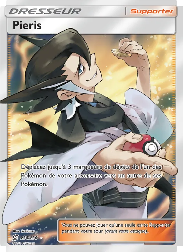 Carte Pokémon Pieris de l'extension Harmonie des Esprits