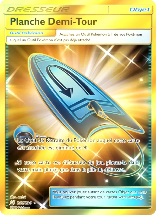 Carte Pokémon Planche Demi-Tour de l'extension Harmonie des Esprits