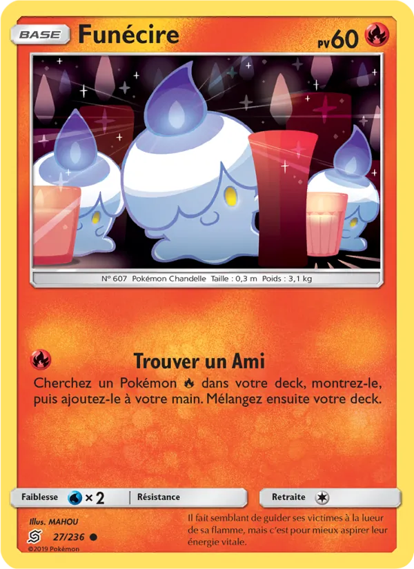 Carte Pokémon Funécire de l'extension Harmonie des Esprits