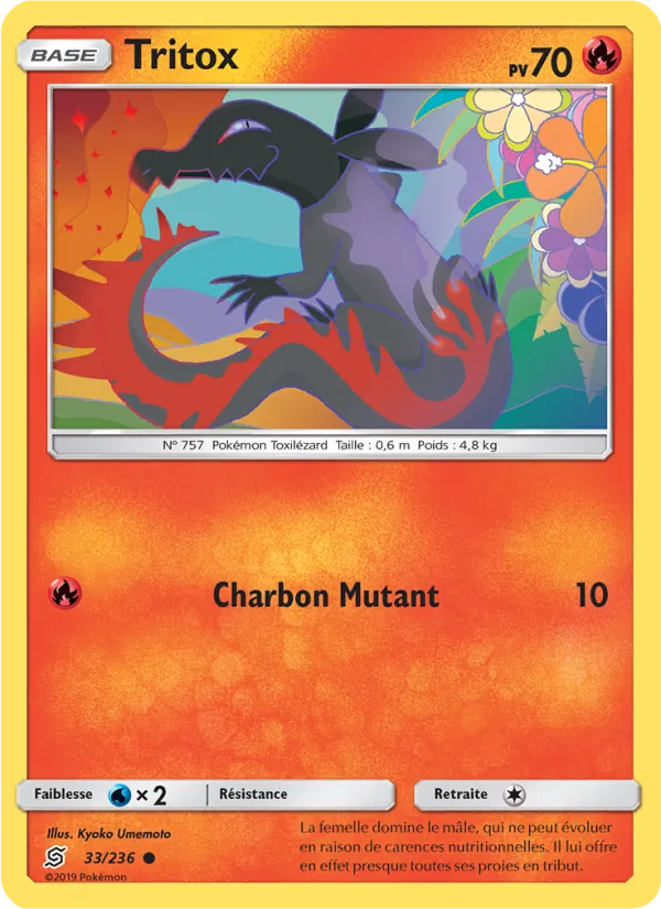 Carte Pokémon Tritox de l'extension Harmonie des Esprits