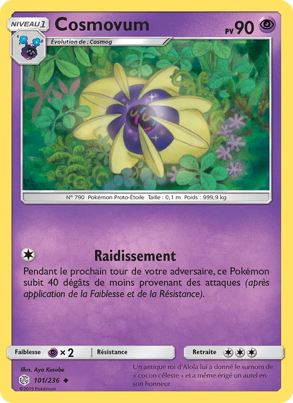 Carte Pokémon Cosmovum de l'extension Éclipse Cosmique