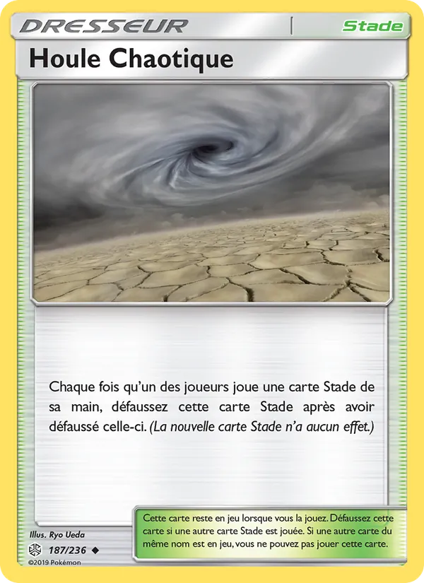 Carte Pokémon Houle Chaotique de l'extension Éclipse Cosmique