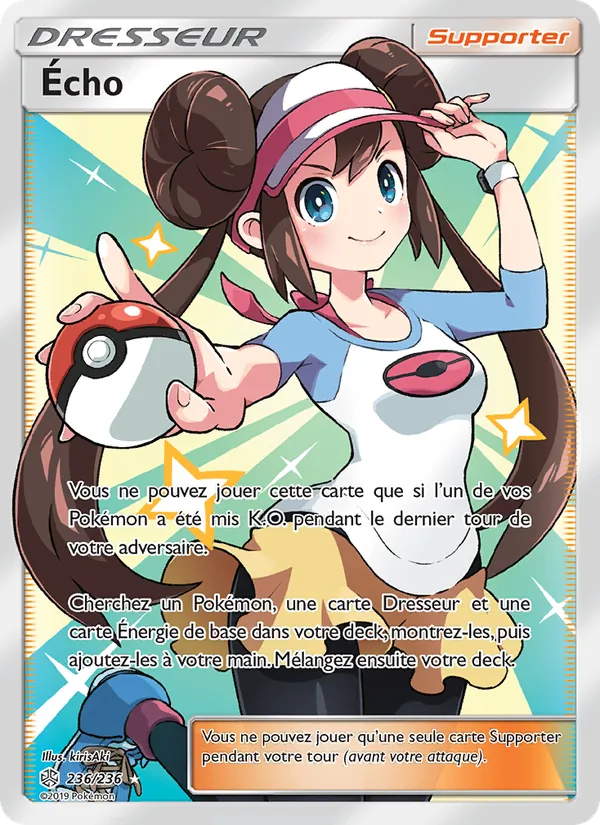 Carte Pokémon Écho de l'extension Éclipse Cosmique