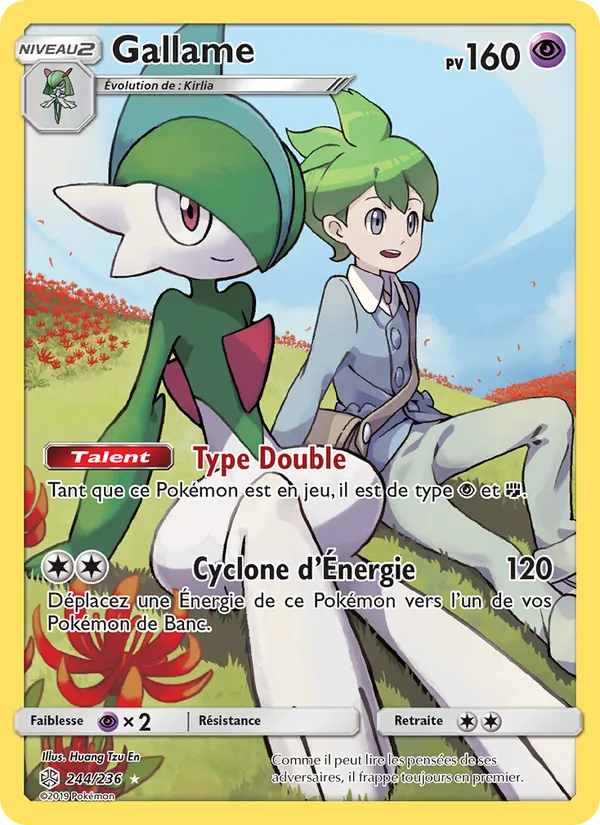 Carte Pokémon Gallame de l'extension Éclipse Cosmique