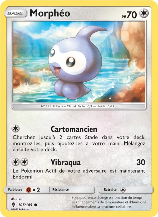 Carte Pokémon Morphéo de l'extension Gardiens Ascendants