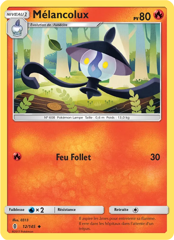 Carte Pokémon Mélancolux de l'extension Gardiens Ascendants