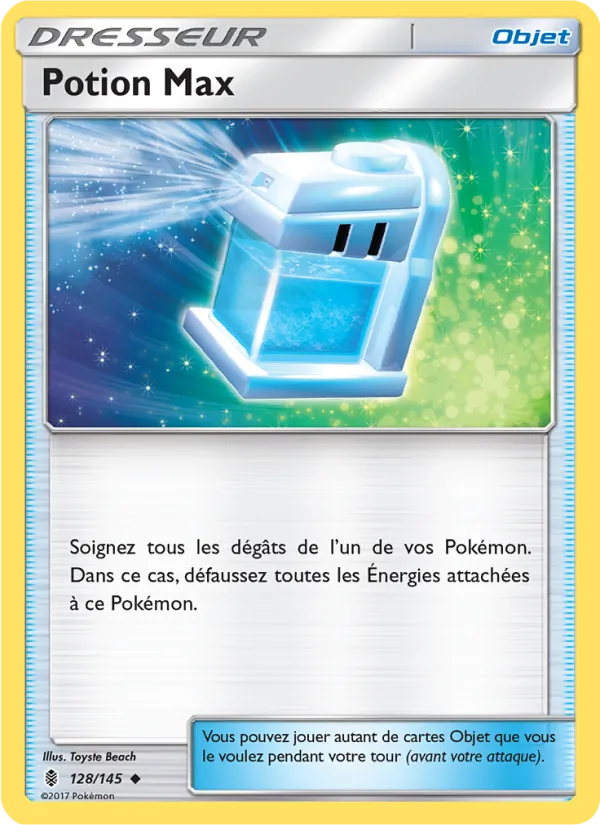 Carte Pokémon Potion Max de l'extension Gardiens Ascendants
