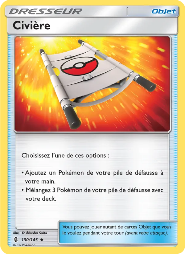 Carte Pokémon Civière de l'extension Gardiens Ascendants