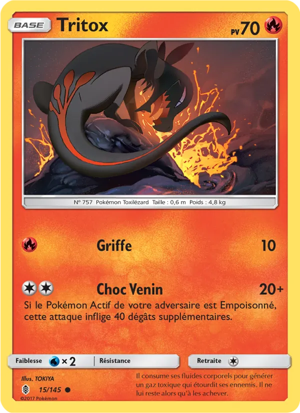 Carte Pokémon Tritox de l'extension Gardiens Ascendants