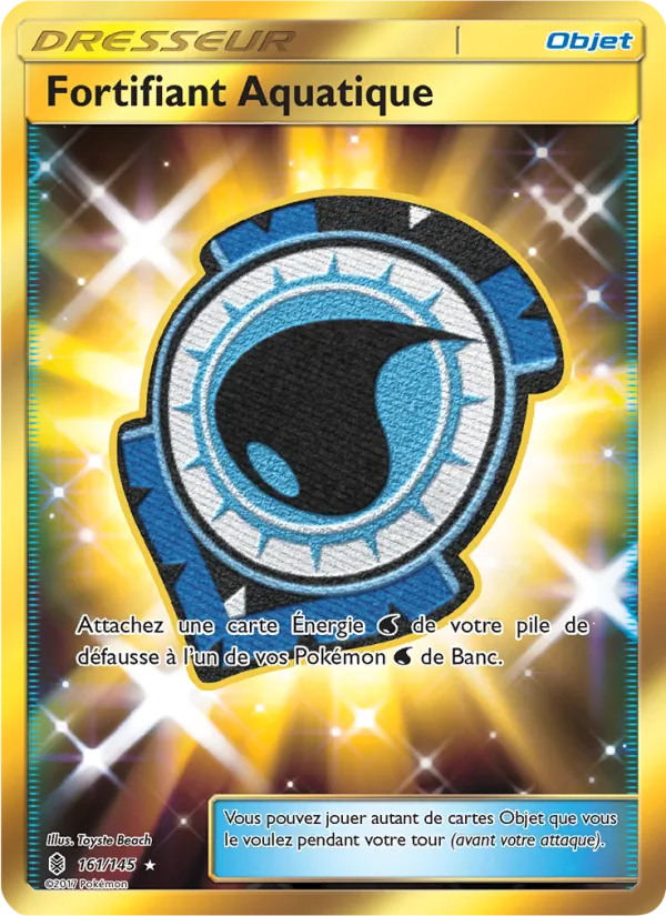 Carte Pokémon Fortifiant Aquatique de l'extension Gardiens Ascendants