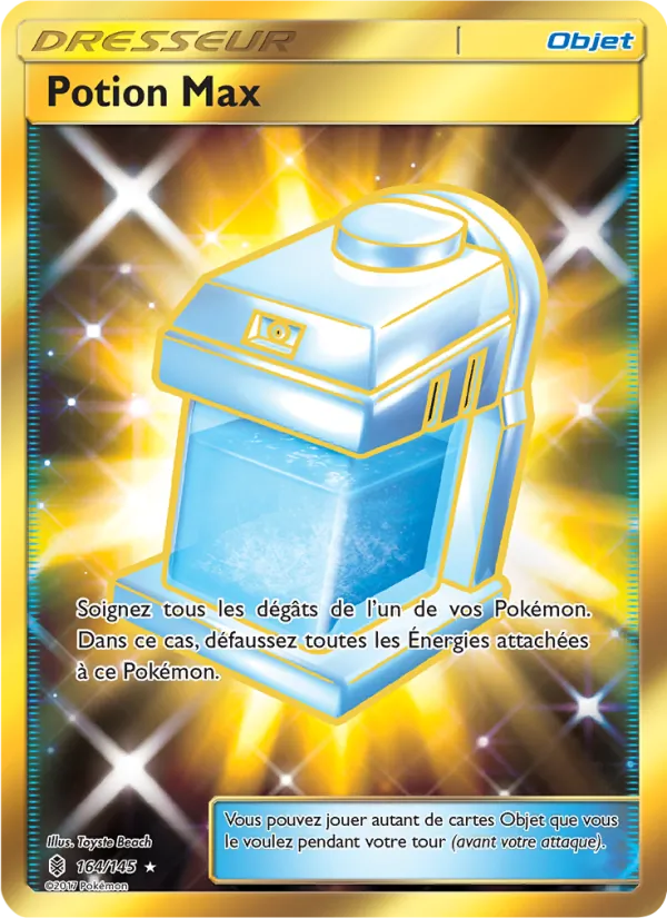 Carte Pokémon Potion Max de l'extension Gardiens Ascendants