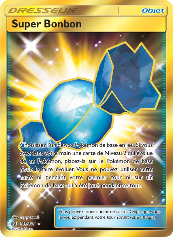 Carte Pokémon Super Bonbon de l'extension Gardiens Ascendants