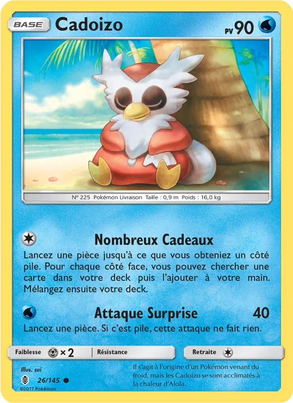 Carte Pokémon Cadoizo de l'extension Gardiens Ascendants