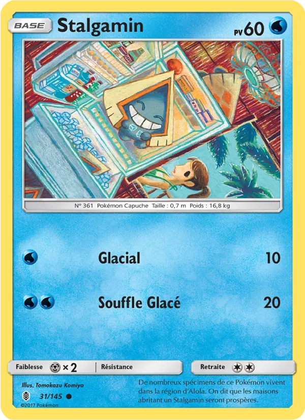 Carte Pokémon Stalgamin de l'extension Gardiens Ascendants