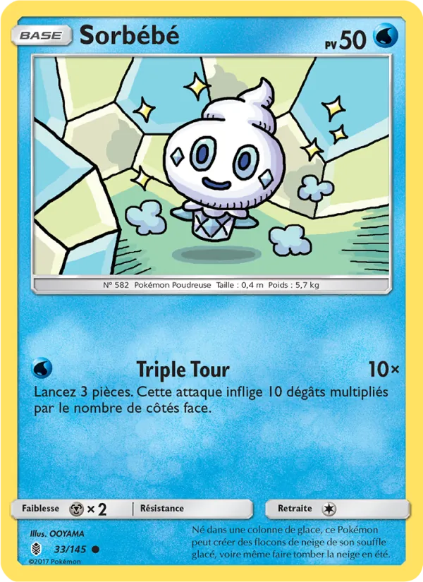 Carte Pokémon Sorbébé de l'extension Gardiens Ascendants