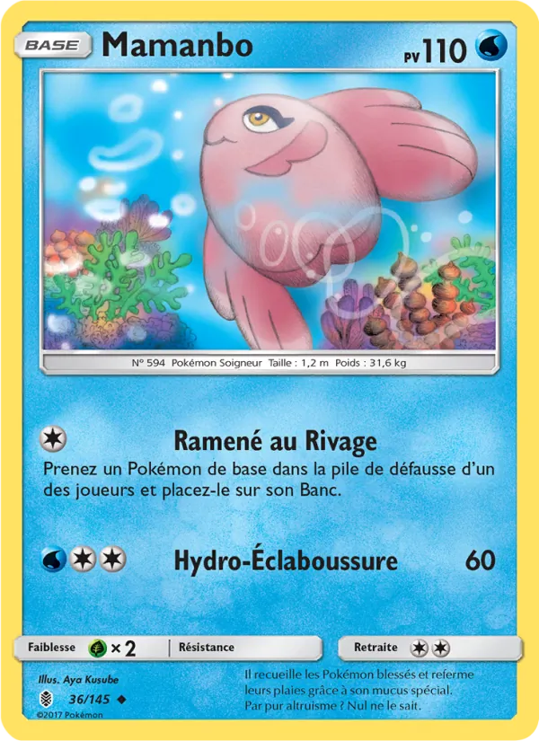 Carte Pokémon Mamanbo de l'extension Gardiens Ascendants