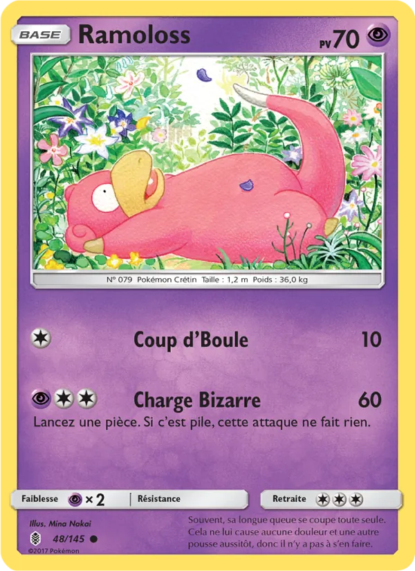 Carte Pokémon Ramoloss de l'extension Gardiens Ascendants