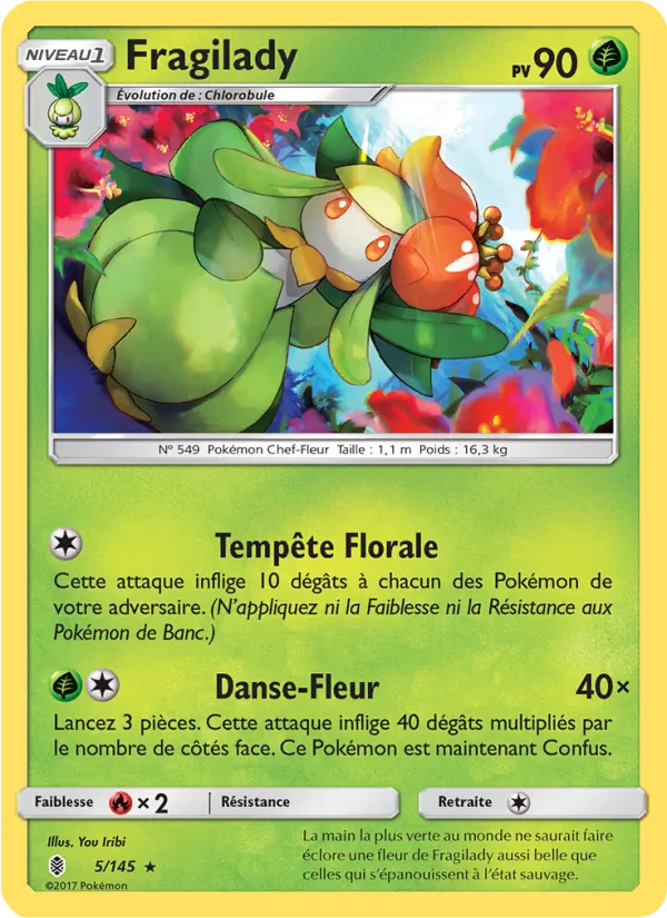 Carte Pokémon Fragilady de l'extension Gardiens Ascendants