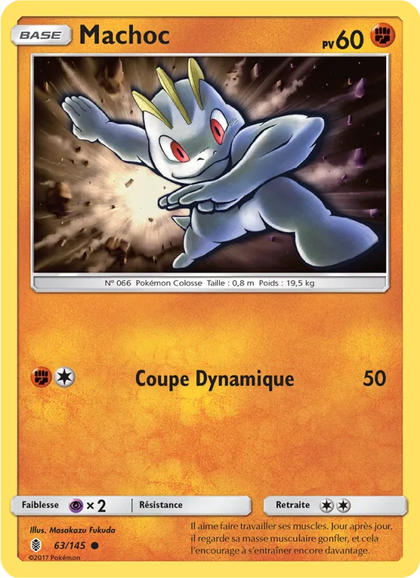 Carte Pokémon Machoc de l'extension Gardiens Ascendants