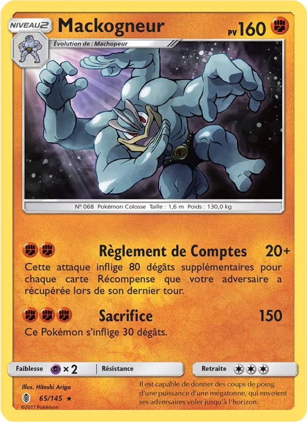 Carte Pokémon Mackogneur de l'extension Gardiens Ascendants