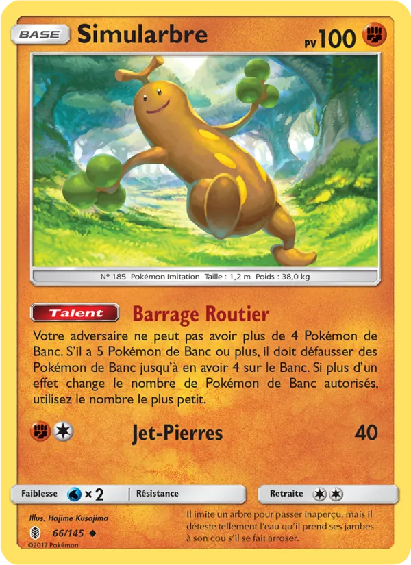 Carte Pokémon Simularbre de l'extension Gardiens Ascendants