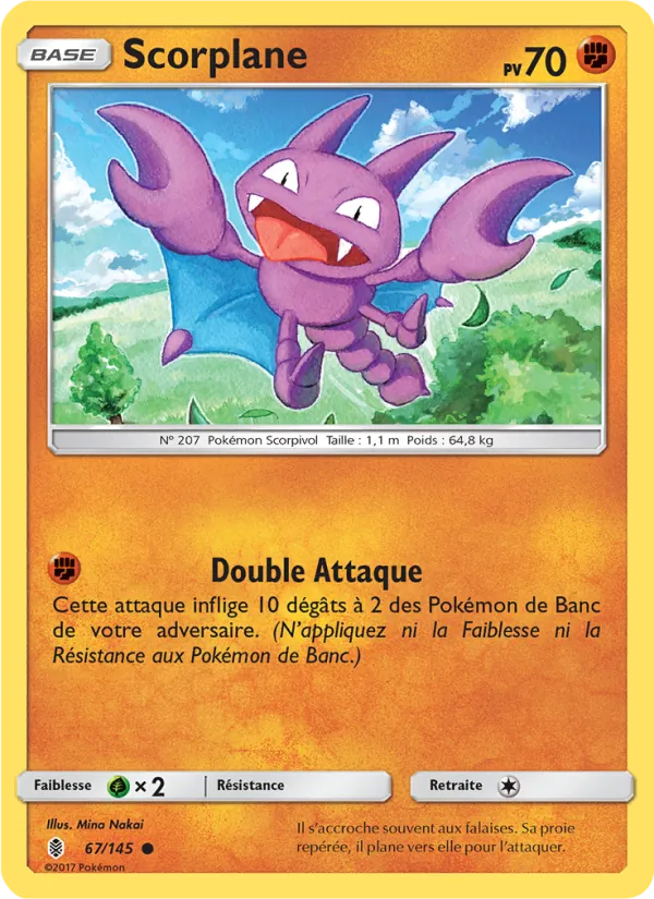Carte Pokémon Scorplane de l'extension Gardiens Ascendants