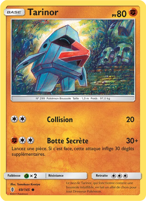 Carte Pokémon Tarinor de l'extension Gardiens Ascendants