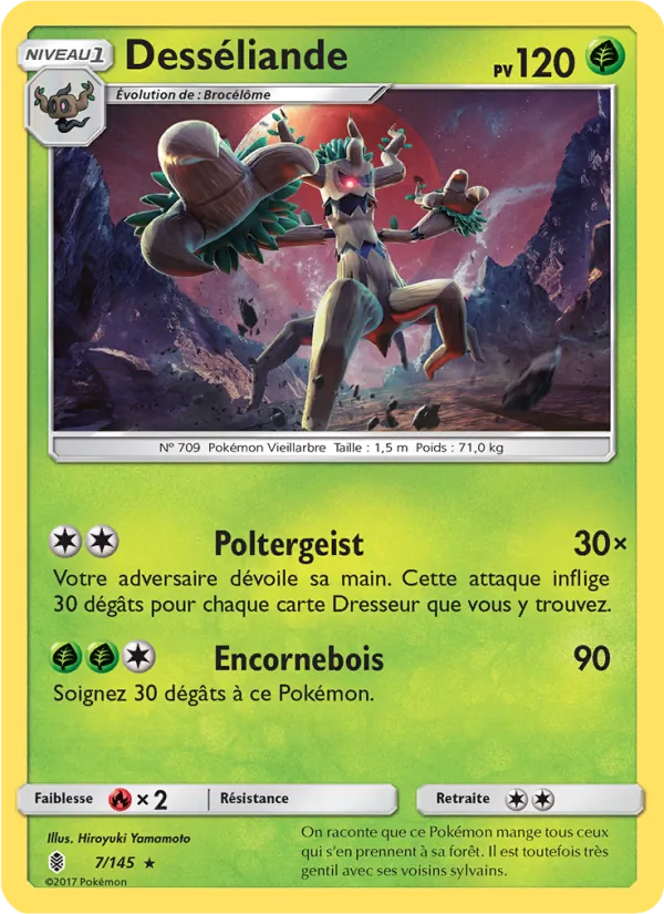 Carte Pokémon Desséliande de l'extension Gardiens Ascendants