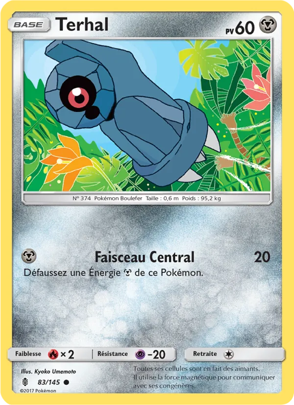 Carte Pokémon Terhal de l'extension Gardiens Ascendants