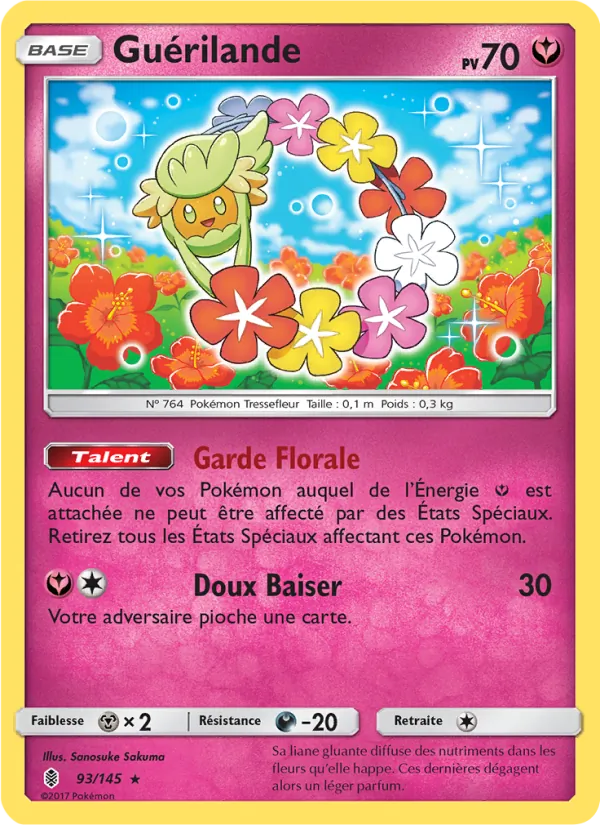 Carte Pokémon Guérilande de l'extension Gardiens Ascendants