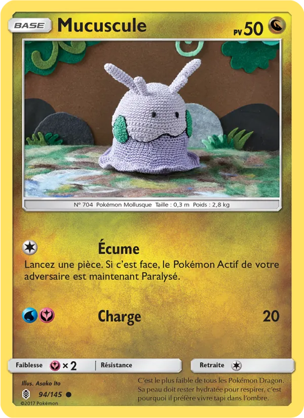 Carte Pokémon Mucuscule de l'extension Gardiens Ascendants