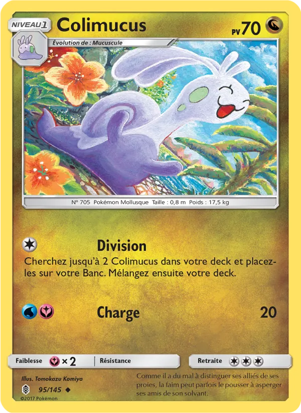 Carte Pokémon Colimucus de l'extension Gardiens Ascendants