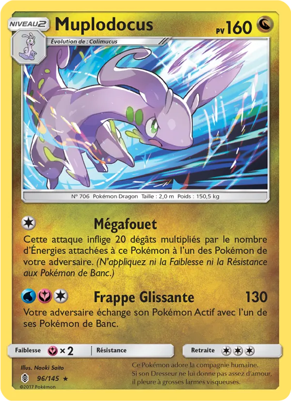 Carte Pokémon Muplodocus de l'extension Gardiens Ascendants
