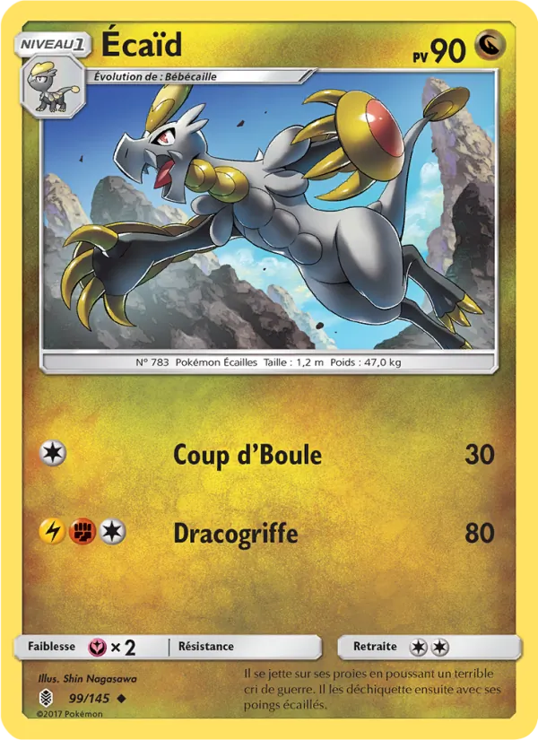 Carte Pokémon Écaïd de l'extension Gardiens Ascendants