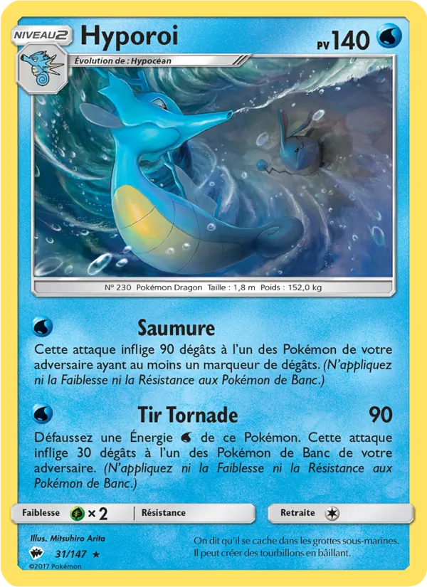 Carte Pokémon Hyporoi de l'extension Ombres Ardentes