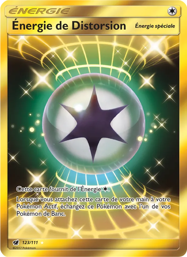 Carte Pokémon Énergie de Distorsion de l'extension Invasion Carmin