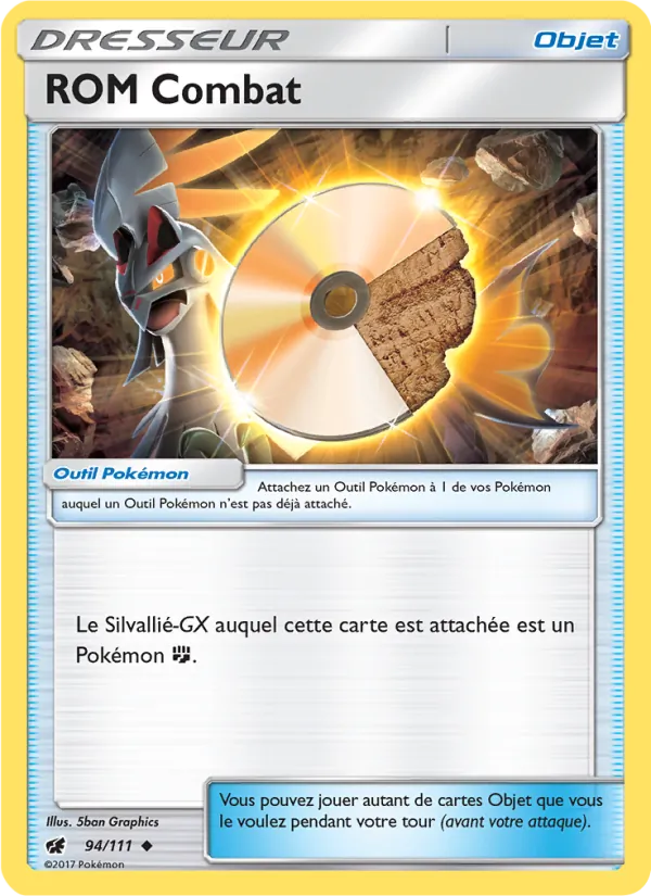 Carte Pokémon ROM Combat de l'extension Invasion Carmin