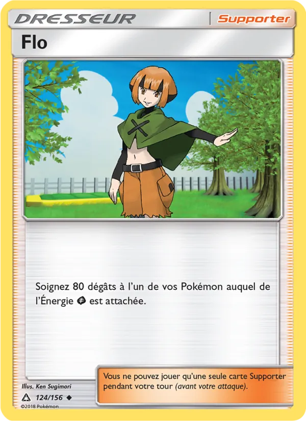 Carte Pokémon Flo de l'extension Ultra-Prisme