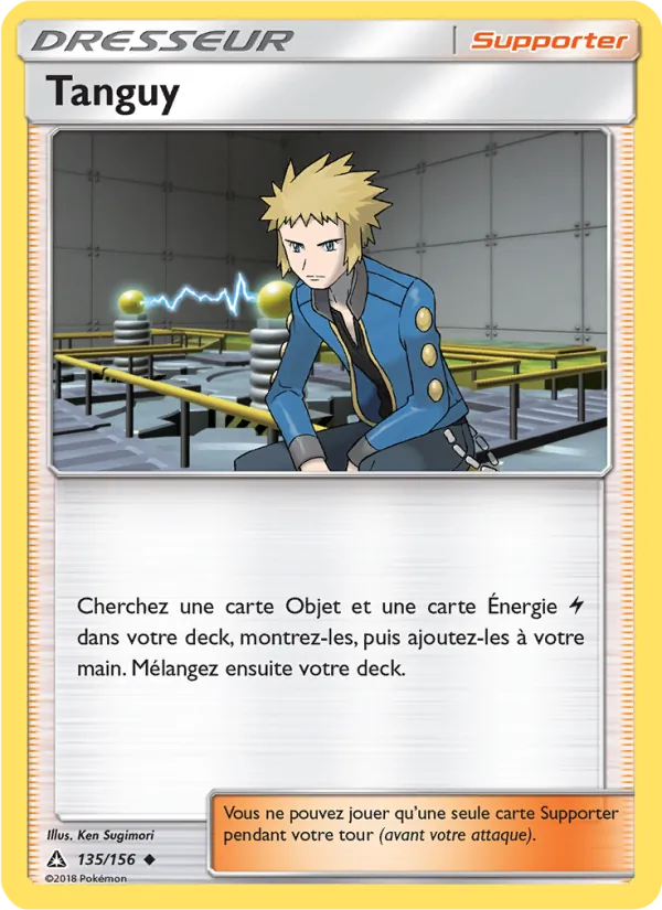 Carte Pokémon Tanguy de l'extension Ultra-Prisme