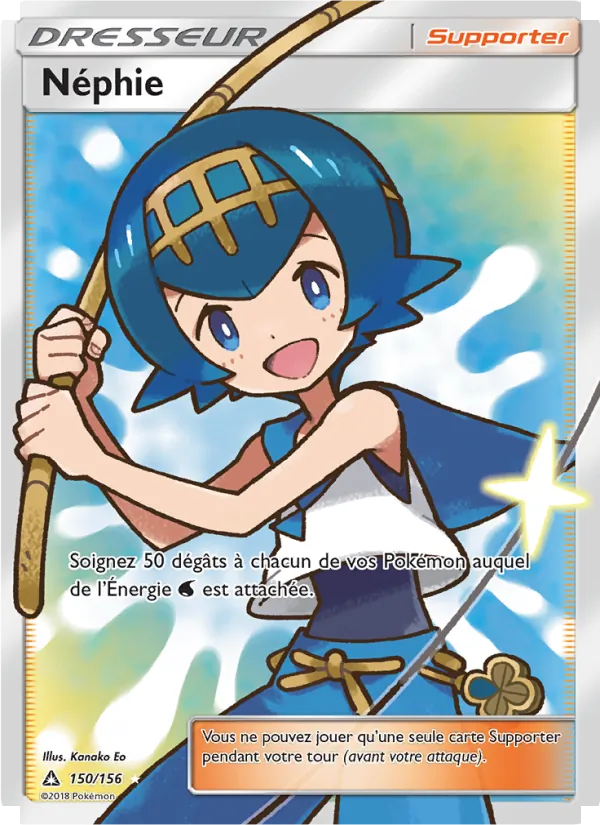 Carte Pokémon Néphie de l'extension Ultra-Prisme