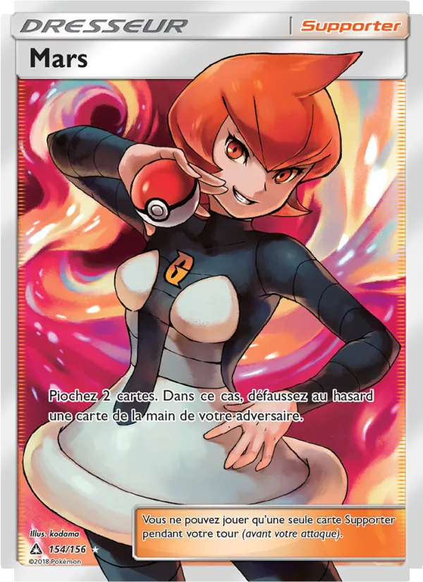 Carte Pokémon Mars de l'extension Ultra-Prisme