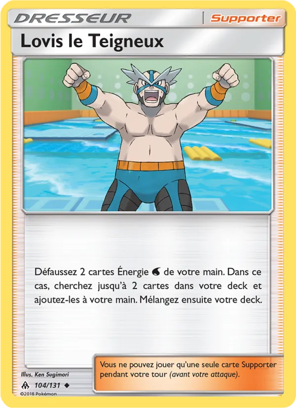 Carte Pokémon Lovis le Teigneux de l'extension Lumière Interdite
