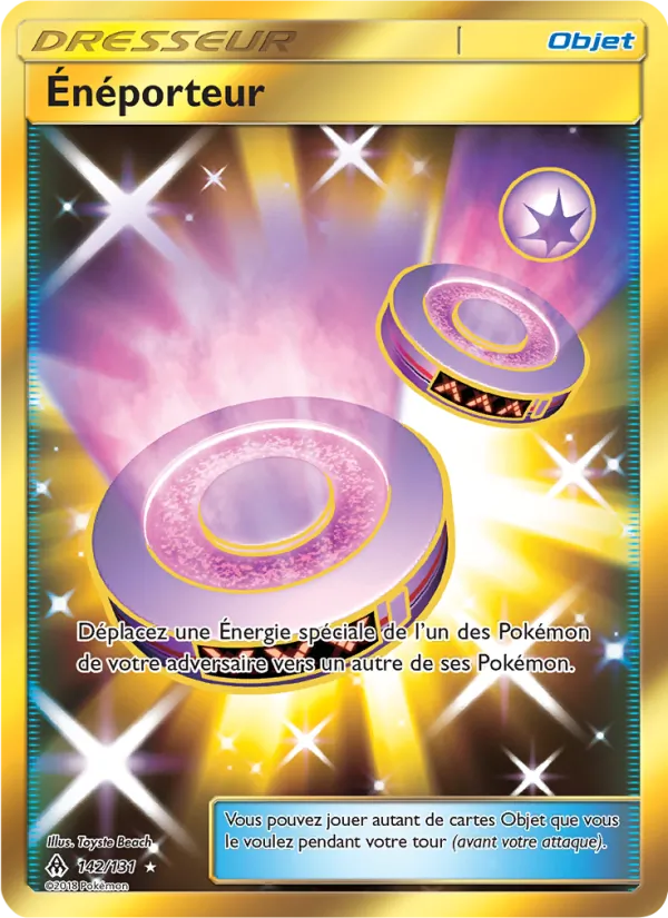 Carte Pokémon Énéporteur de l'extension Lumière Interdite