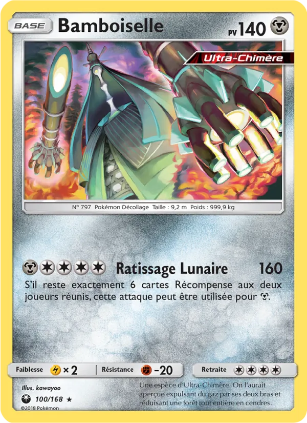 Carte Pokémon Bamboiselle de l'extension Tempête Céleste