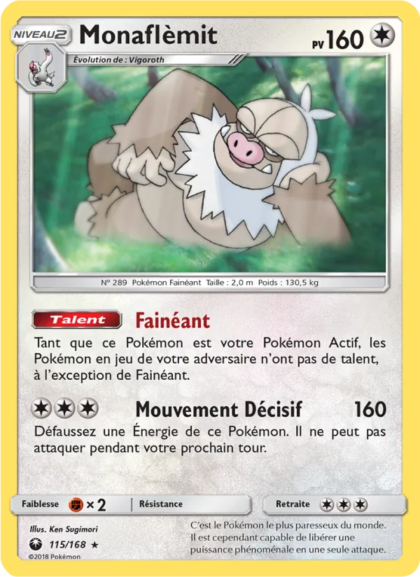 Carte Pokémon Monaflèmit de l'extension Tempête Céleste