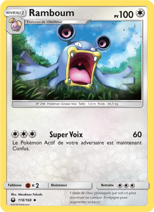 Carte Pokémon Ramboum de l'extension Tempête Céleste