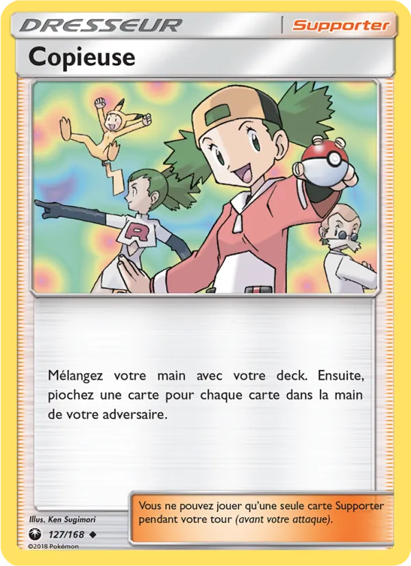 Carte Pokémon Copieuse de l'extension Tempête Céleste