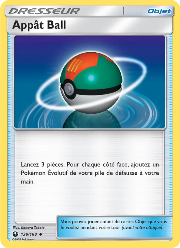 Carte Pokémon Appât Ball de l'extension Tempête Céleste